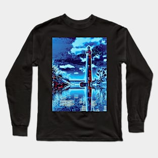 "Moonlit Watchtower" Long Sleeve T-Shirt